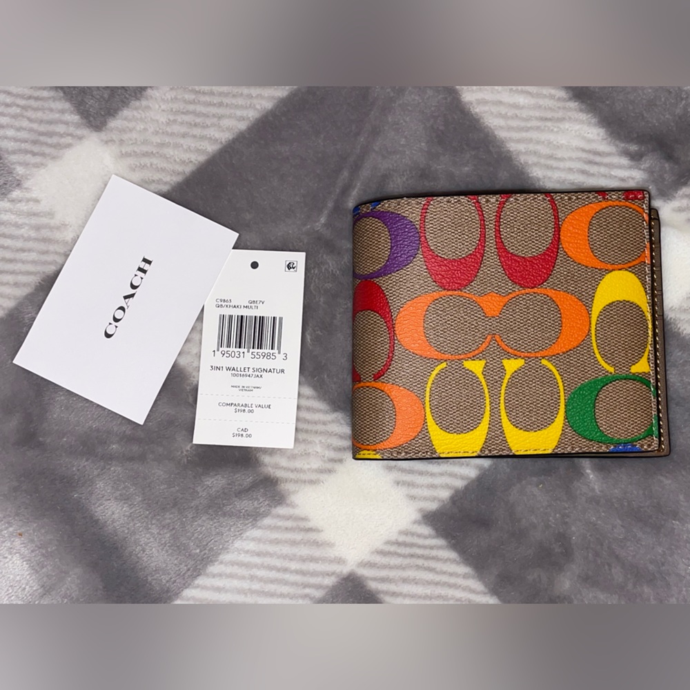 Coach Pride 3in1 Wallet